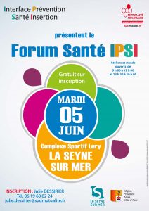 Affiche du forum santé IPSI 2018