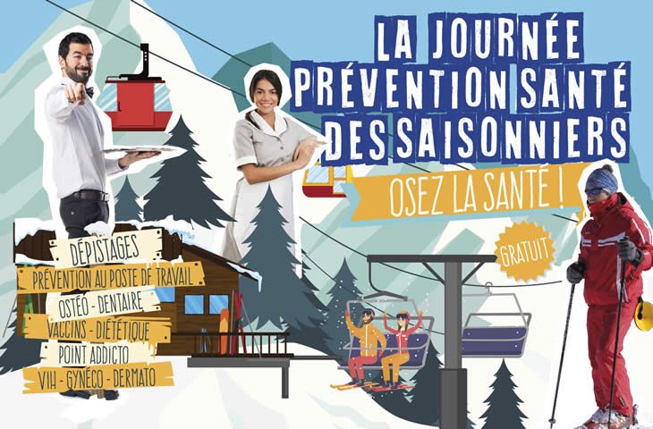 Journée de prévention santé des travailleurs saisonniers dans les Alpes du Sud